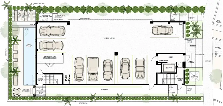 En Pointe Site Plan