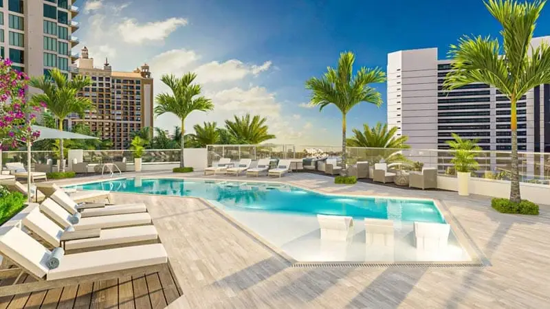 Ritz-Carlton Residences Sarasota Bay Pool Area