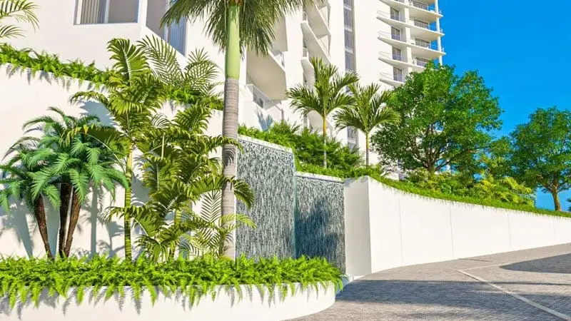 Ritz-Carlton Residences Sarasota Bay Water Feature