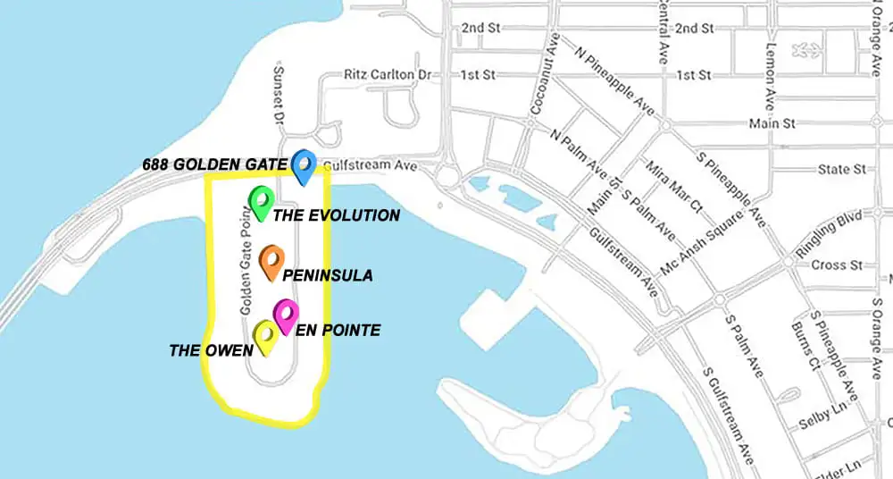 Golden Gate New Construction Map