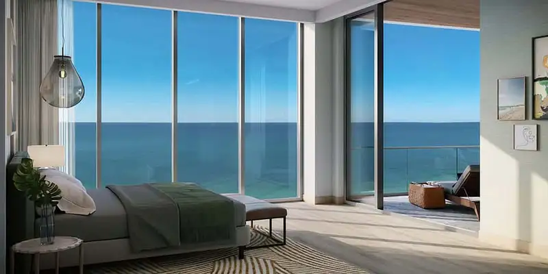 Rosewood Residences Lido Key bedroom